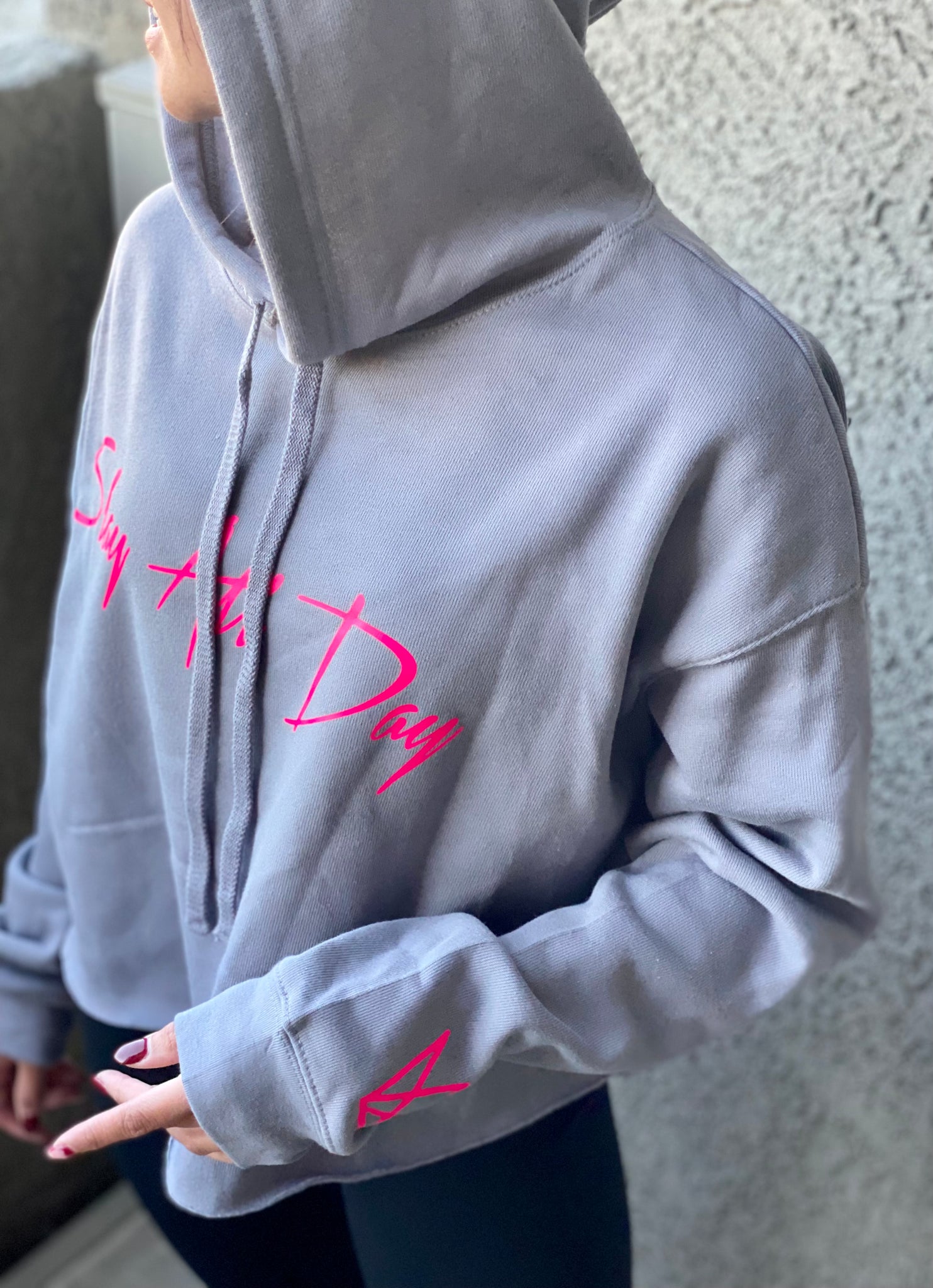 Slay Crop Hoodie